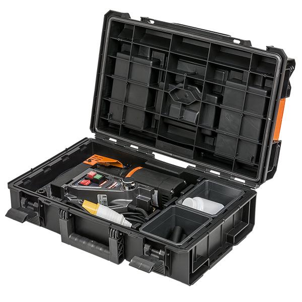 850035-110  HMT VersaDrive V35 Magnet Drill Pro Kit with STAKIT 200 Carry Case, 110 Volt